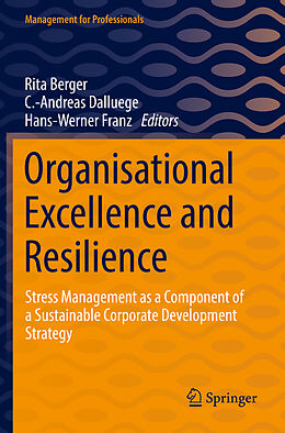 Kartonierter Einband Organisational Excellence and Resilience von 