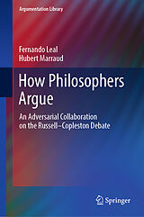 eBook (pdf) How Philosophers Argue de Fernando Leal, Hubert Marraud