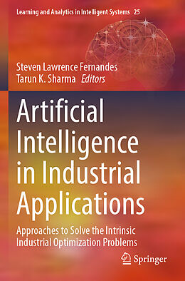 Couverture cartonnée Artificial Intelligence in Industrial Applications de 