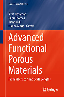 Livre Relié Advanced Functional Porous Materials de 