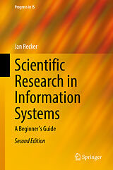 E-Book (pdf) Scientific Research in Information Systems von Jan Recker