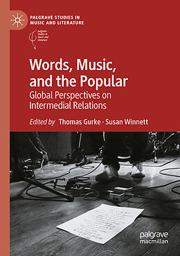 Couverture cartonnée Words, Music, and the Popular de 