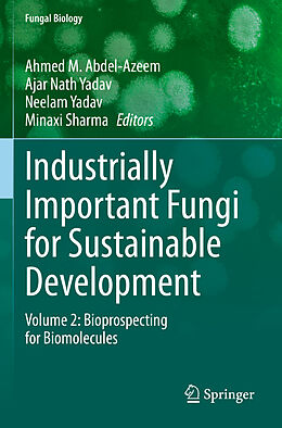 Couverture cartonnée Industrially Important Fungi for Sustainable Development de 