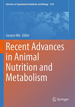 Kartonierter Einband Recent Advances in Animal Nutrition and Metabolism von 