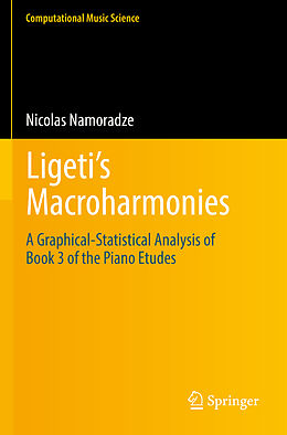 Couverture cartonnée Ligeti s Macroharmonies de Nicolas Namoradze