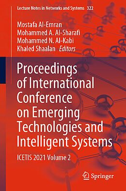 Couverture cartonnée Proceedings of International Conference on Emerging Technologies and Intelligent Systems de 