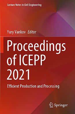 Kartonierter Einband Proceedings of ICEPP 2021 von 