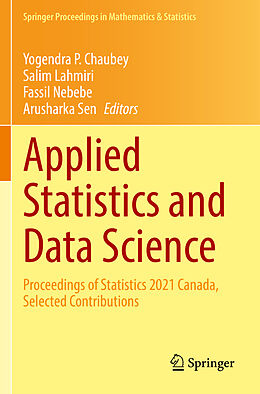Kartonierter Einband Applied Statistics and Data Science von 