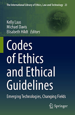 Kartonierter Einband Codes of Ethics and Ethical Guidelines von 