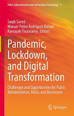 Livre Relié Pandemic, Lockdown, and Digital Transformation de 