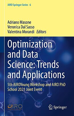 E-Book (pdf) Optimization and Data Science: Trends and Applications von 