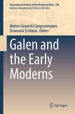 Livre Relié Galen and the Early Moderns de 