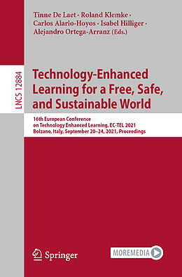 Kartonierter Einband Technology-Enhanced Learning for a Free, Safe, and Sustainable World von 