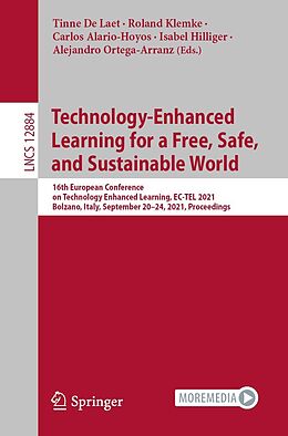 E-Book (pdf) Technology-Enhanced Learning for a Free, Safe, and Sustainable World von 