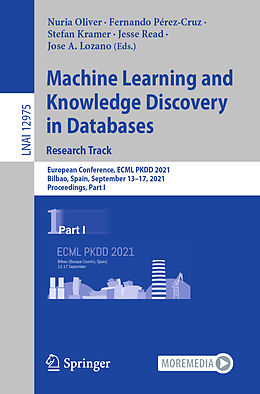 Kartonierter Einband Machine Learning and Knowledge Discovery in Databases. Research Track von 