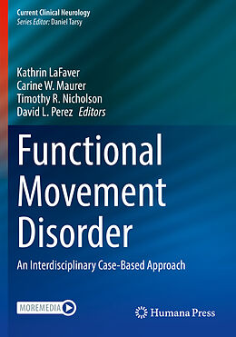 Couverture cartonnée Functional Movement Disorder de 