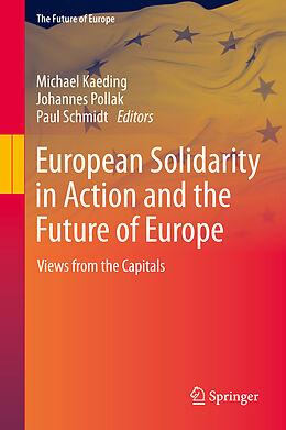 Livre Relié European Solidarity in Action and the Future of Europe de 