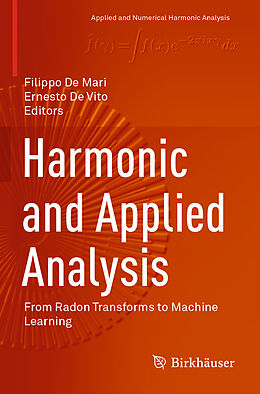 Couverture cartonnée Harmonic and Applied Analysis de 