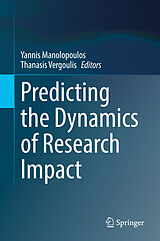 eBook (pdf) Predicting the Dynamics of Research Impact de 