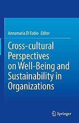 eBook (pdf) Cross-cultural Perspectives on Well-Being and Sustainability in Organizations de 