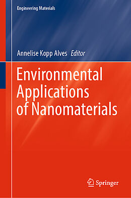 Livre Relié Environmental Applications of Nanomaterials de 