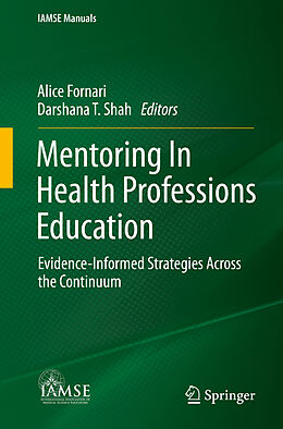 Couverture cartonnée Mentoring In Health Professions Education de 