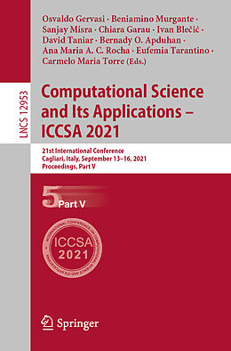 E-Book (pdf) Computational Science and Its Applications - ICCSA 2021 von 