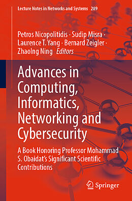 Couverture cartonnée Advances in Computing, Informatics, Networking and Cybersecurity de 