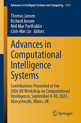 Couverture cartonnée Advances in Computational Intelligence Systems de 