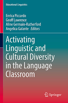 Couverture cartonnée Activating Linguistic and Cultural Diversity in the Language Classroom de 