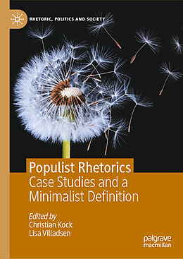 Livre Relié Populist Rhetorics de 