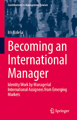 Fester Einband Becoming an International Manager von Iris Kole a
