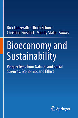 Couverture cartonnée Bioeconomy and Sustainability de 