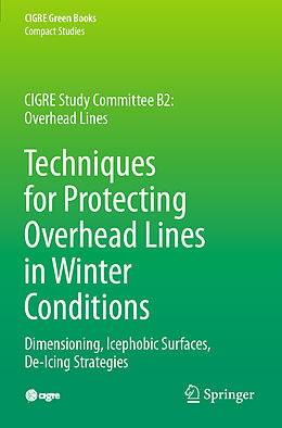 Couverture cartonnée Techniques for Protecting Overhead Lines in Winter Conditions de William A. Chisholm, Masoud Farzaneh
