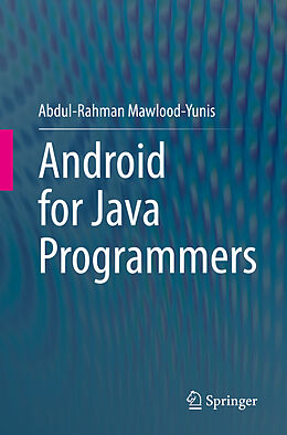 Couverture cartonnée Android for Java Programmers de Abdul-Rahman Mawlood-Yunis