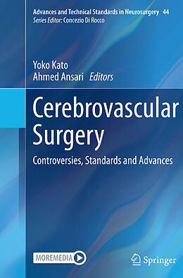 Couverture cartonnée Cerebrovascular Surgery de 