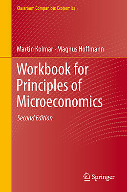 Couverture cartonnée Workbook for Principles of Microeconomics de Magnus Hoffmann, Martin Kolmar