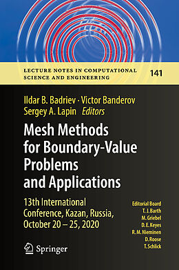Livre Relié Mesh Methods for Boundary-Value Problems and Applications de 