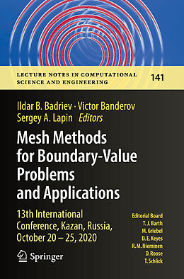 Couverture cartonnée Mesh Methods for Boundary-Value Problems and Applications de 
