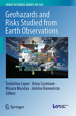 Couverture cartonnée Geohazards and Risks Studied from Earth Observations de 