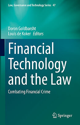Livre Relié Financial Technology and the Law de 