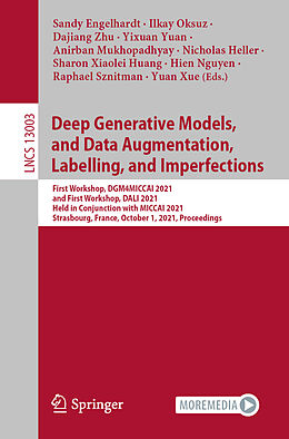 Kartonierter Einband Deep Generative Models, and Data Augmentation, Labelling, and Imperfections von 