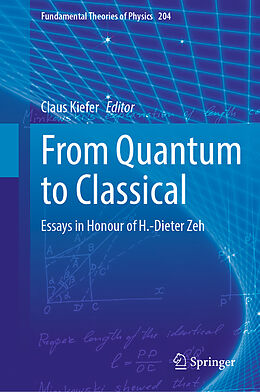 Livre Relié From Quantum to Classical de 