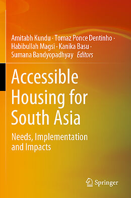 Couverture cartonnée Accessible Housing for South Asia de 