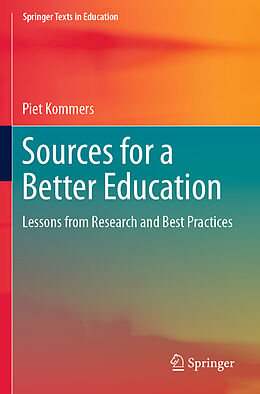 Couverture cartonnée Sources for a Better Education de Piet Kommers