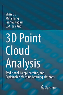 Couverture cartonnée 3D Point Cloud Analysis de Shan Liu, C. -C. Jay Kuo, Pranav Kadam