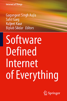 Couverture cartonnée Software Defined Internet of Everything de 