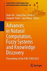 eBook (pdf) Advances in Natural Computation, Fuzzy Systems and Knowledge Discovery de 