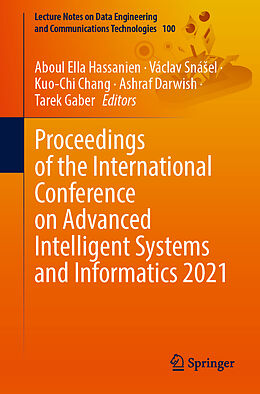 Couverture cartonnée Proceedings of the International Conference on Advanced Intelligent Systems and Informatics 2021 de 