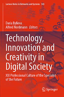 Couverture cartonnée Technology, Innovation and Creativity in Digital Society de 